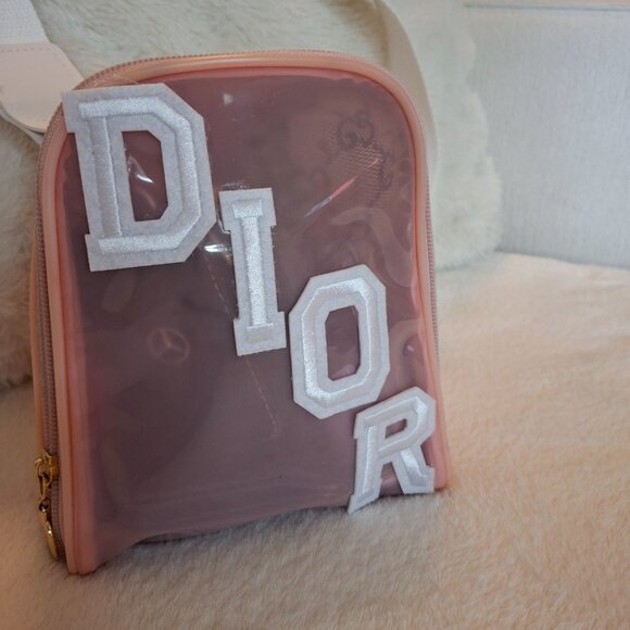 Dior Super Mini Jelly Purse Bag Pochette Crossbody Cosmetic Bag - Picture 2 of 9